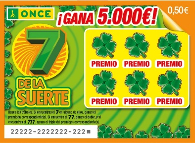 Rasca 7 de la suerte 2026