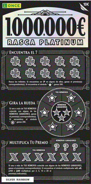 Rasca Platinum de la ONCE