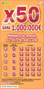 Rasca X50 de la ONCE
