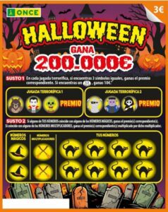 Rasca Halloween de la ONCE 🎃 | Premios de hasta 200.000 €